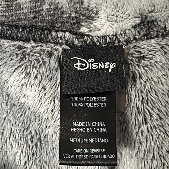 DISNEY Mickey Mouse Fleece Joggers Women’s Size Medium Pajama Bottoms - Picture 11 of 15